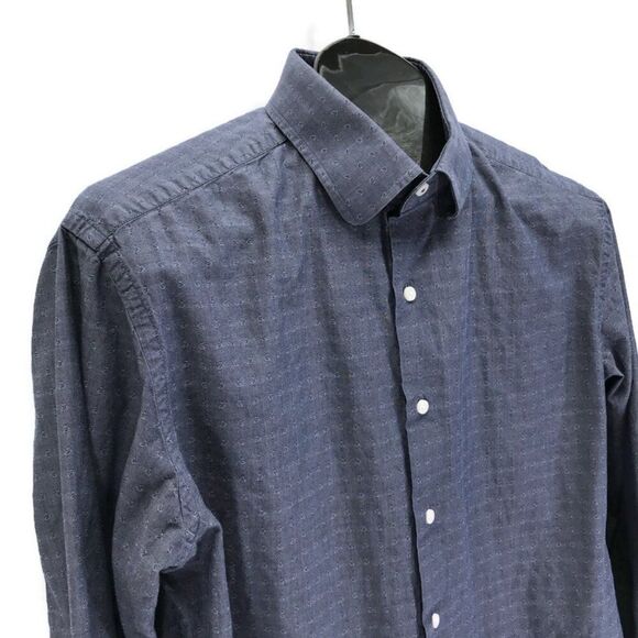 Ben Sherman Tailored Slim Fit Long Sleeve Dress Shirt Men's Size 16.5 / 34-35 - Picture 6 of 13